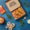 Diepvries visproducten voor horeca, waaronder filets, kibbeling en vissticks in en uit verpakking.
