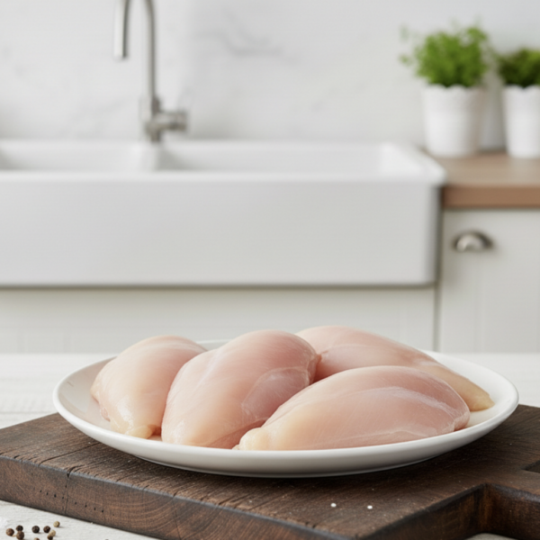 10 kg Kipfilet Borstfilet – doos van 4 × 2,5 kg