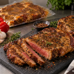 ca. 9 kg Runder Entrecôte Steak Peper-Paprika – ca. 1,1–1,8 kg per stuk