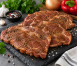 7,2 kg Varkensneksteaks met kruiden – 12 × 600 g per doos