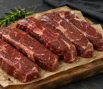 10 kg Entrecôte Steaks Gekruid - 10 verpakkingen x 1 kg