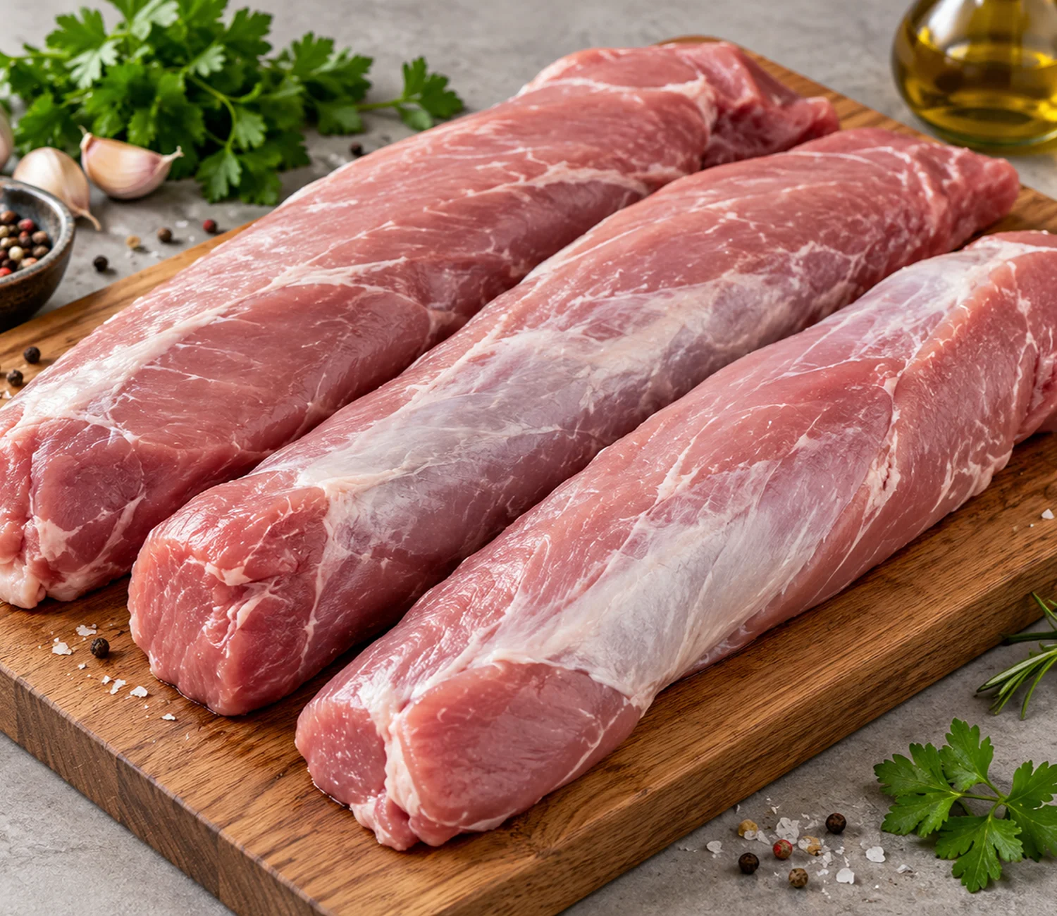 min20_diepfreezegroothandel_varkenshaas_148 circa 5 kg Varkenshaas heel - naturel - Afbeelding 1
