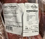 circa 9 kg Varkenshaaskopjes – naturel - Doos met 12 verpakkingen - Afbeelding 4